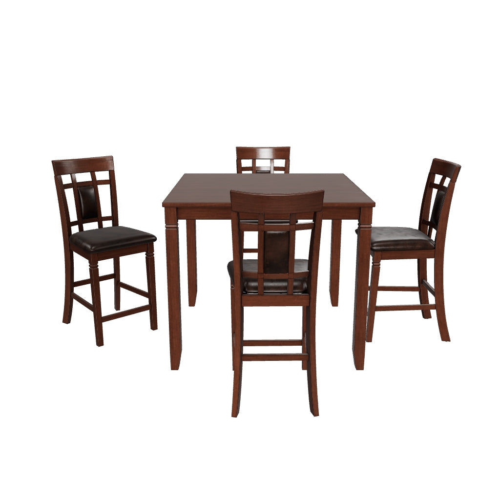 Bennox Counter Height Dining Table and Bar Stools (Set of 5)