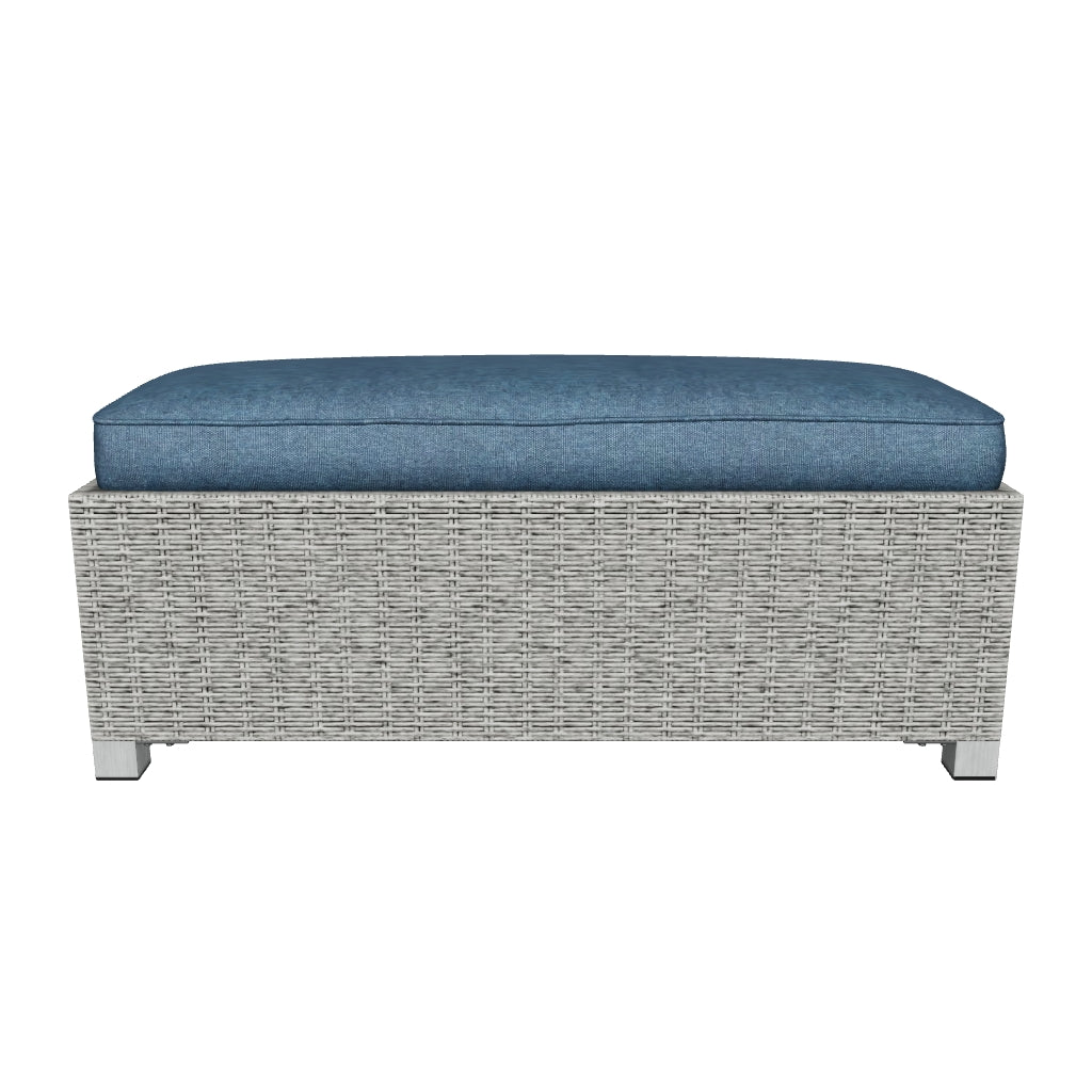 Naples Beach Outdoor Bench with Cushion