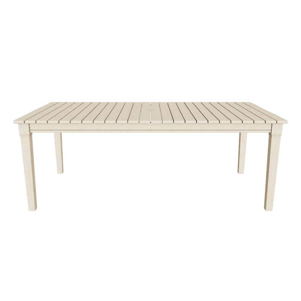 Clare View Dining Table with Umbrella Option