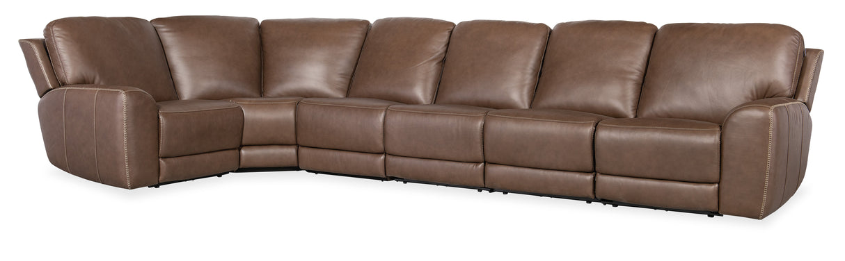 Torres 6 Piece Sectional with Power Recline & Power Headrest