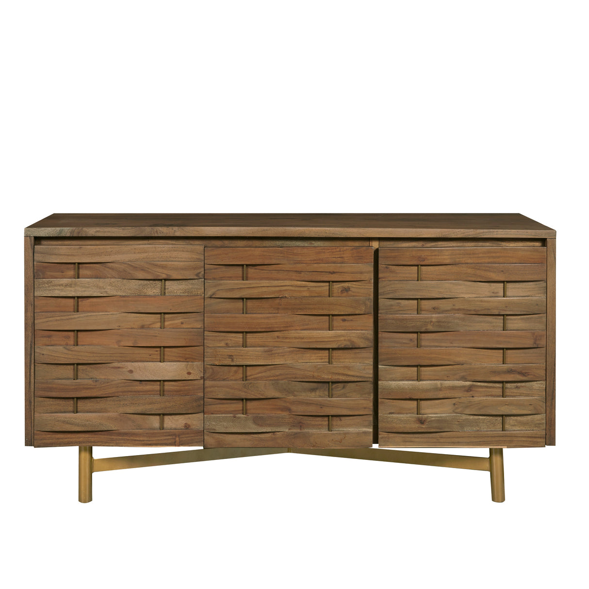 Woven Door Acacia Sideboard