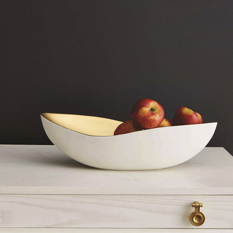 Canoe Bowl Matte - White