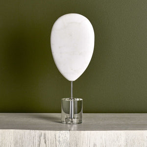 Ellipse Sculpture, White