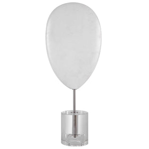 Ellipse Sculpture, White