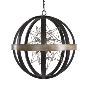 Polaris, 8 Lt Large Chandelier