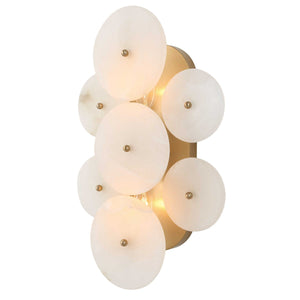 ALABASTER RADIANCE, 2 LT SCONCE