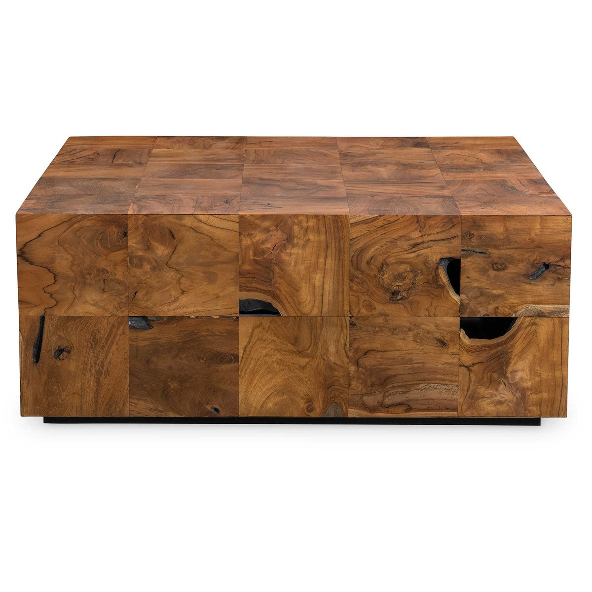 Teak Tac Toe Coffee Table