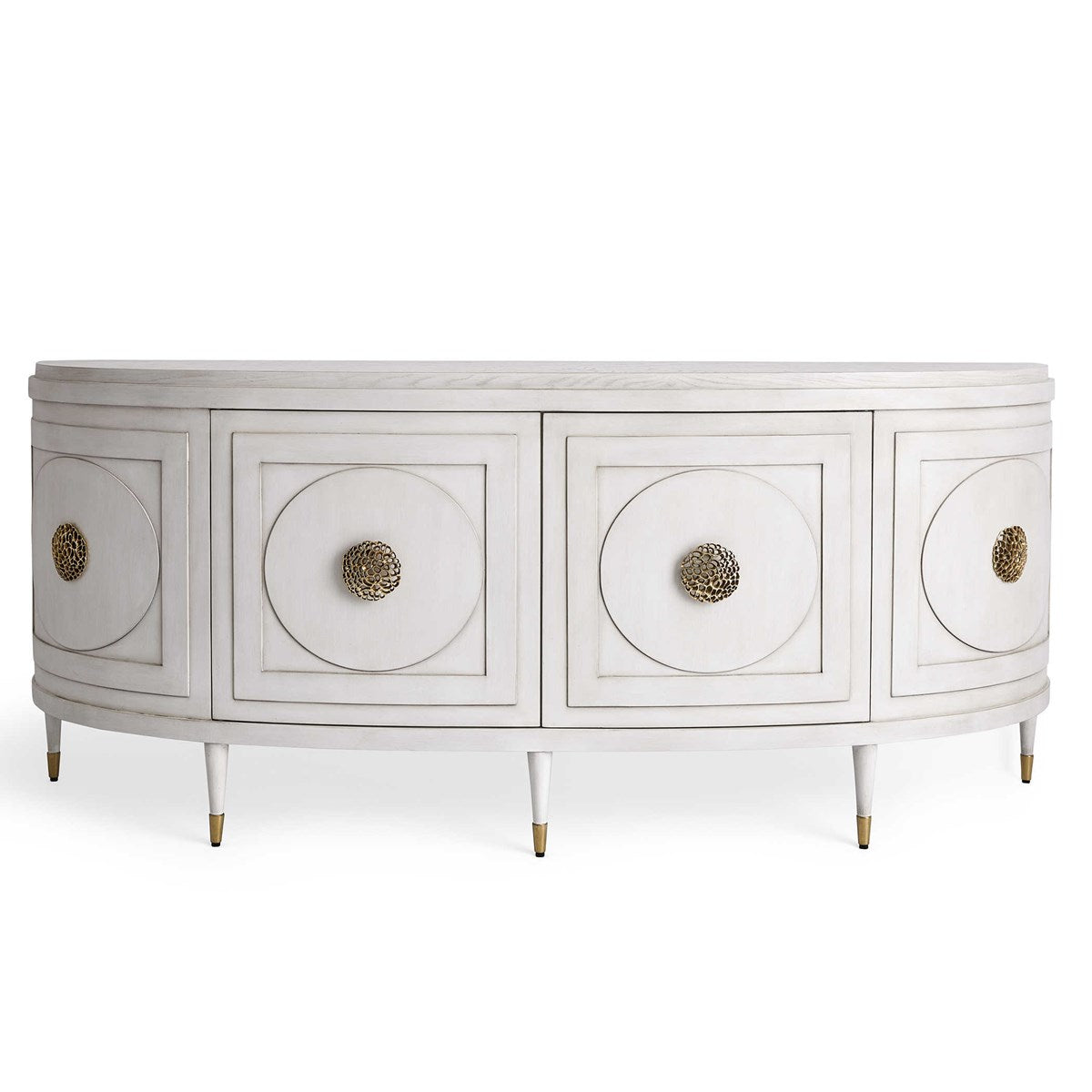 Paris 77 Inch Console Cabinet - White