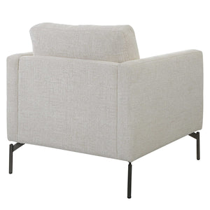 Ventura Chair - Ivory Chenille