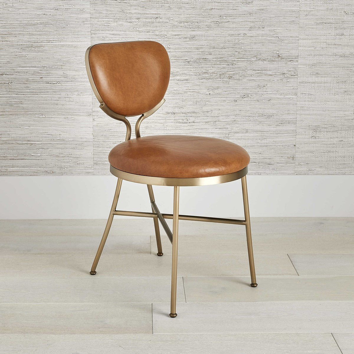 Perch Dining Chair - Dark Caramel