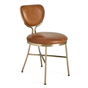 Perch Dining Chair - Dark Caramel