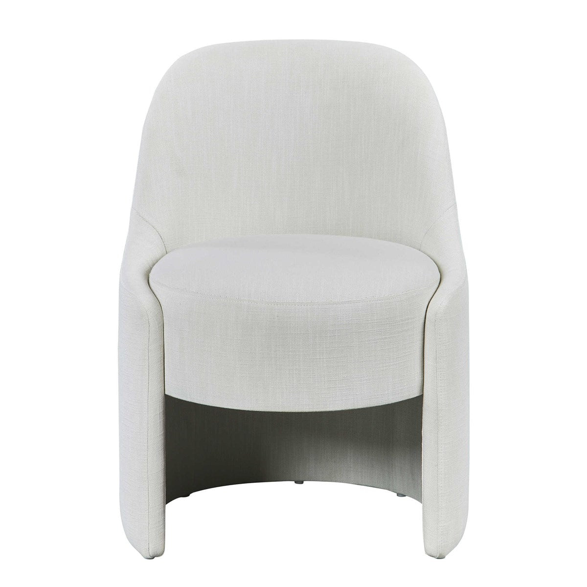 Cozy Capsule Dining Chair - Snow