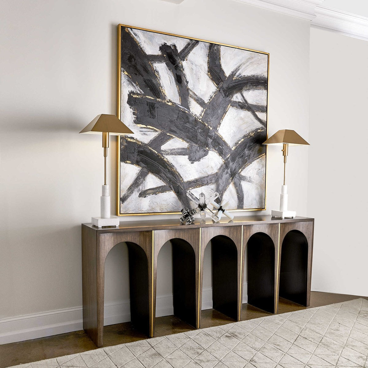 Coliseum Console Table