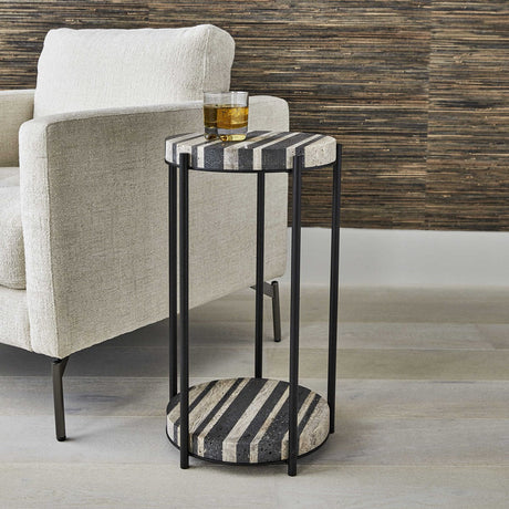 Strie Accent Table