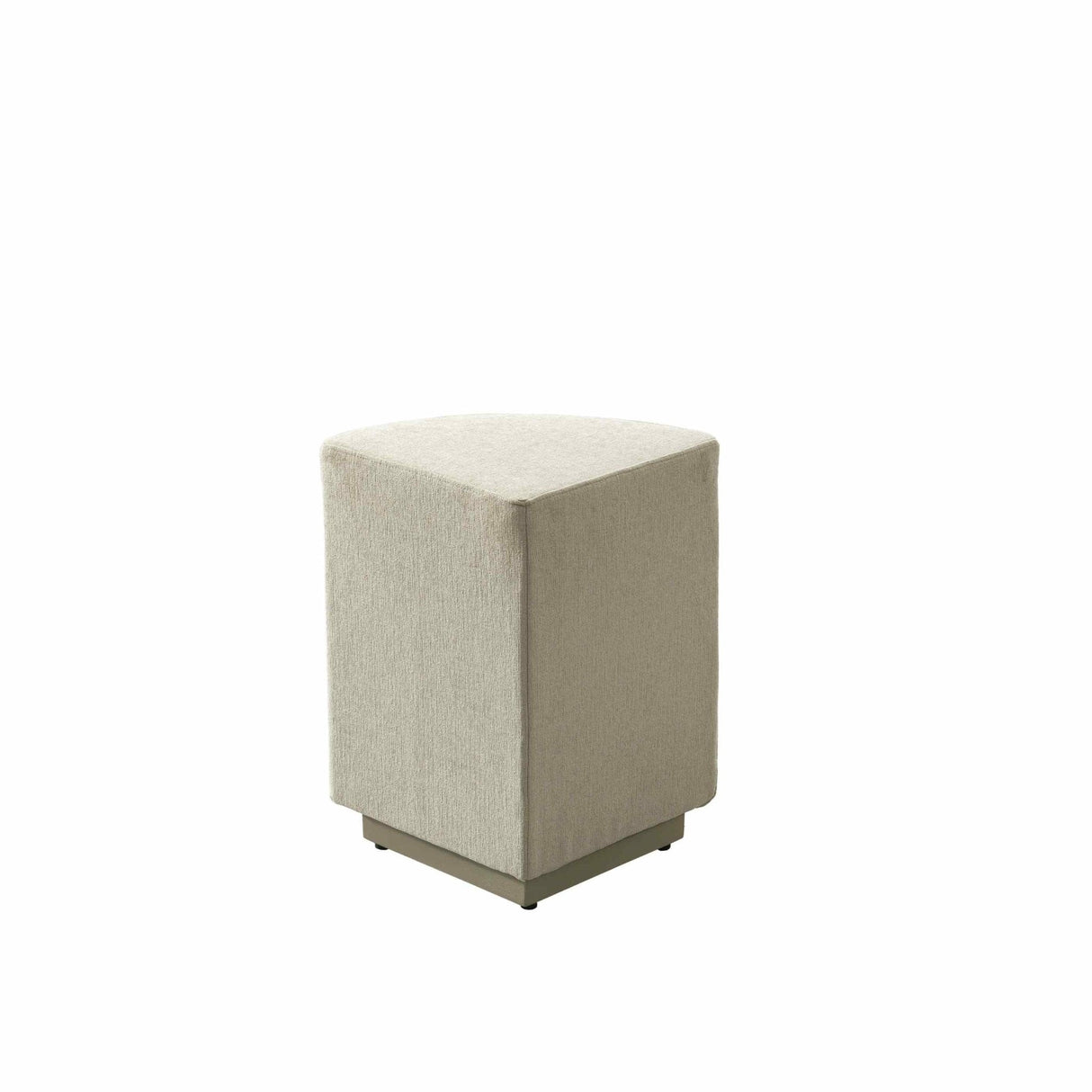Raghad&Aseel Modular Fabric 1/4 Sector Ottoman