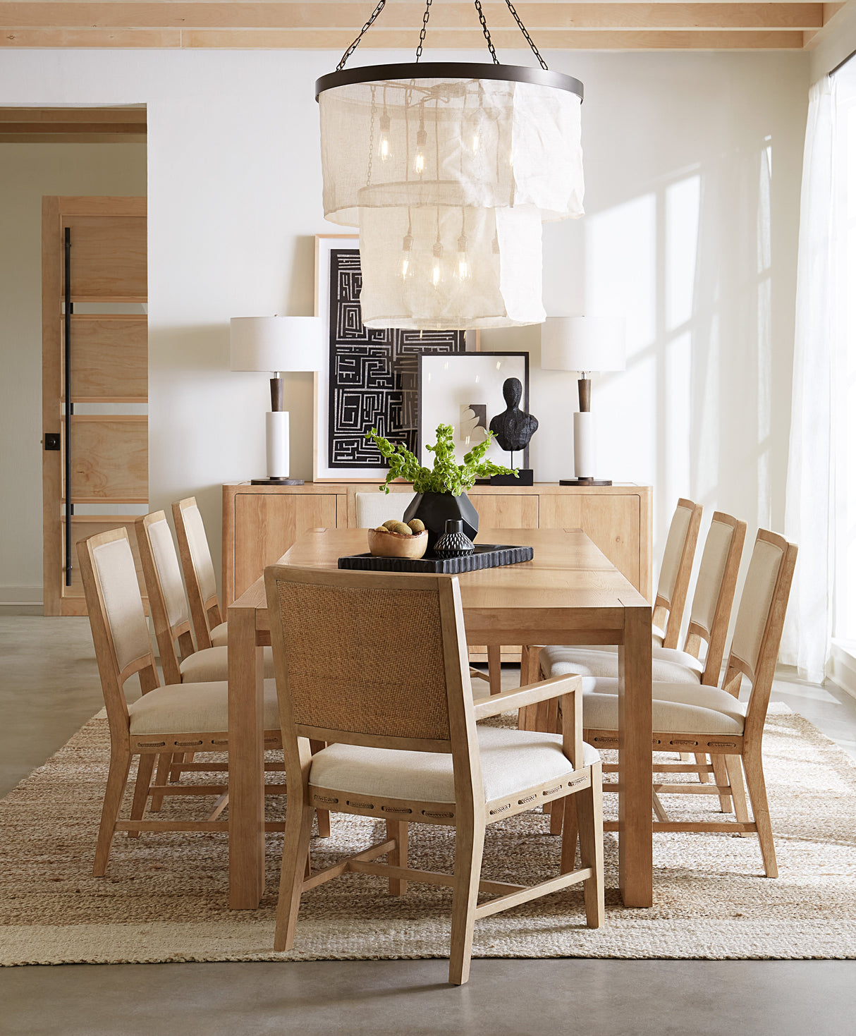 Retreat Rectangle Dining Table with 1-22in Leaf