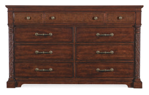 Charleston Nine-Drawer Dresser