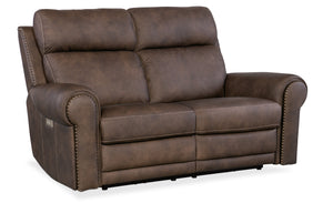 Duncan Power Loveseat with Power Headrest & Lumbar