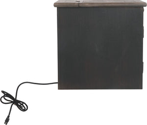 Tyler Creek Chairside End Table with USB Ports & Outlets