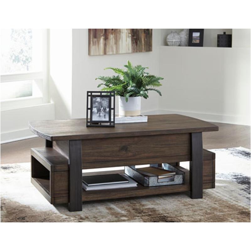 Vailbry Coffee Table with Lift Top