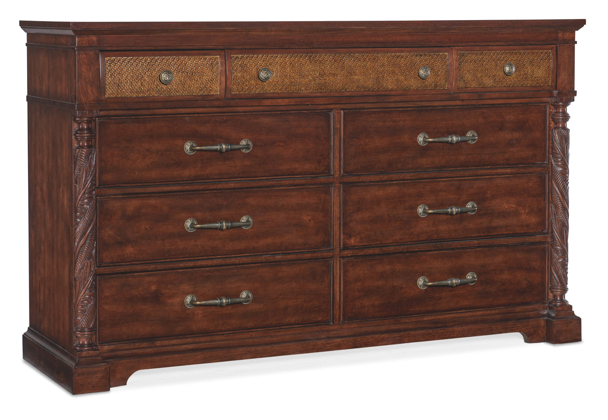 Charleston Nine-Drawer Dresser