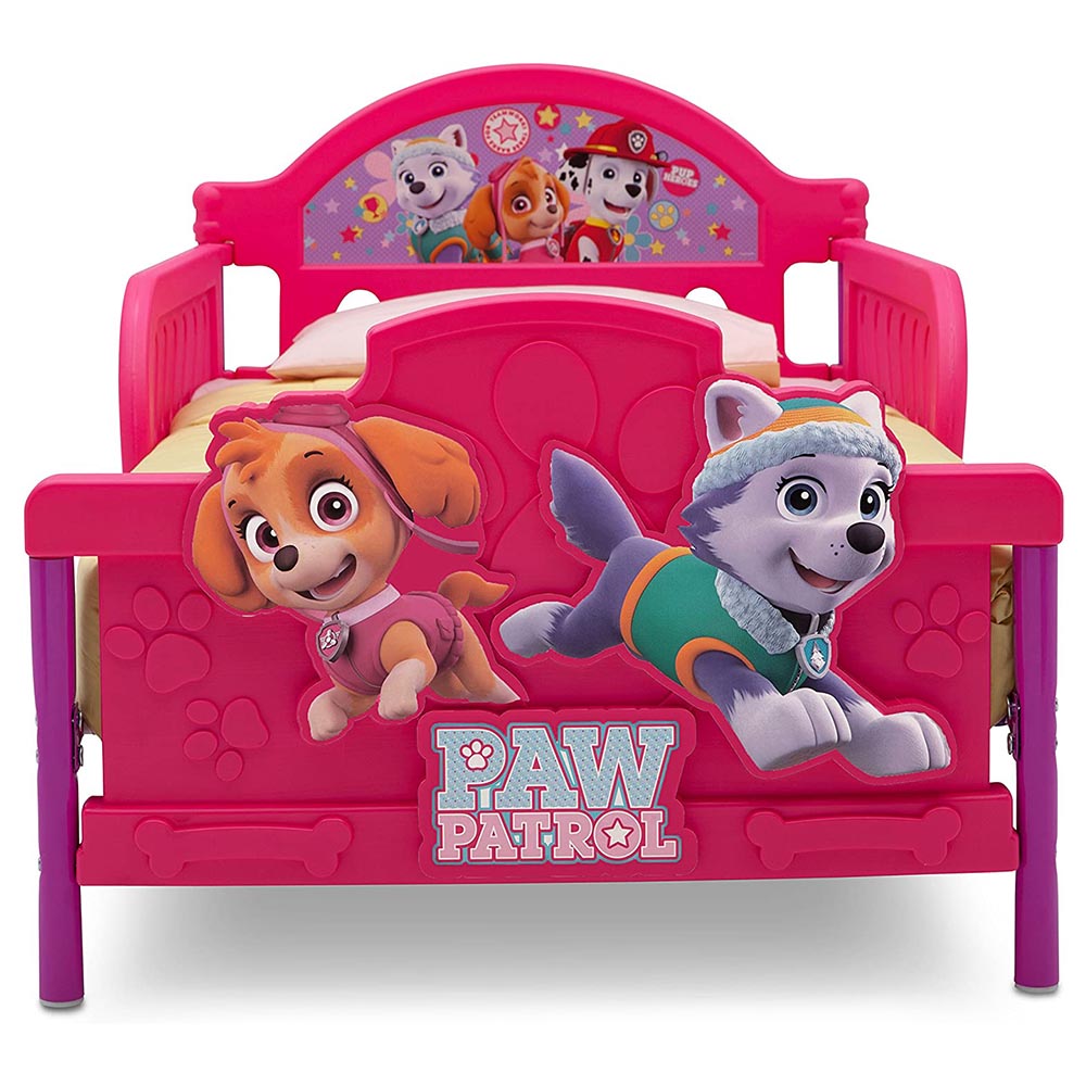 Paw Patrol Bed with Guardrail