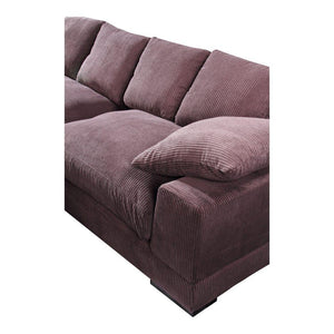 Plunge Sectional Dark Brown