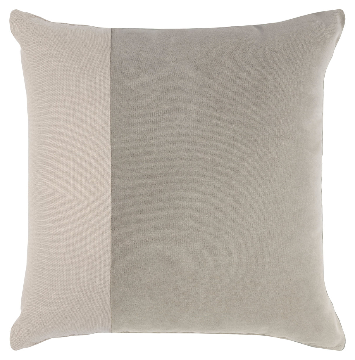 Smoke Velvet Linen Throw Pillow - TP02-01-E
