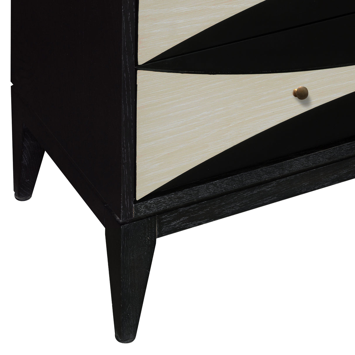 Contemporary Two-Tone 3 Drawer Chest