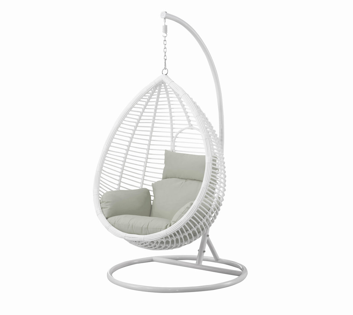 Hangging chair with cushion