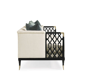 Classic Upholstery - Lattice Entertain  You Chair (Teal)