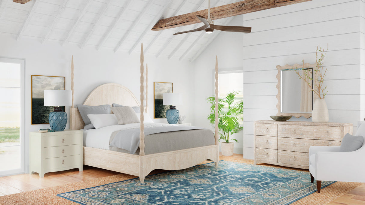 Serenity Jetty Queen Poster Bed