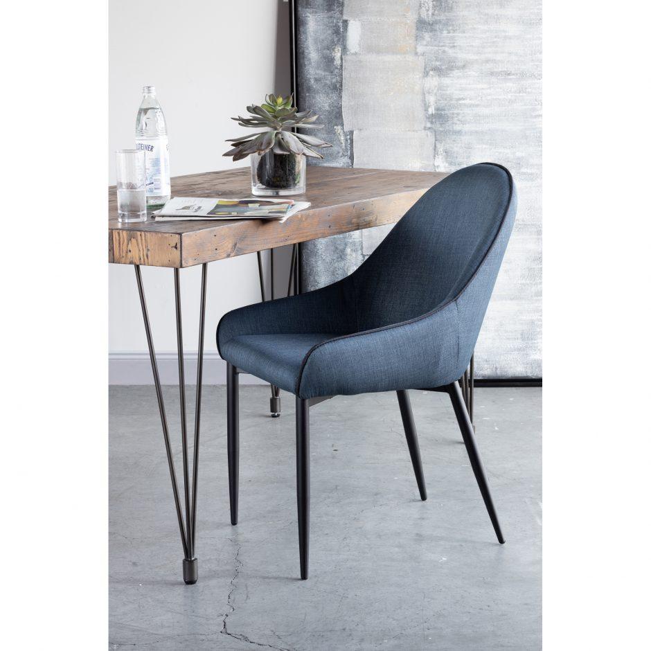 Lapis Dining Chair Dark Blue-M2