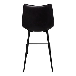 Alibi Counter Stool Matte Black-M2