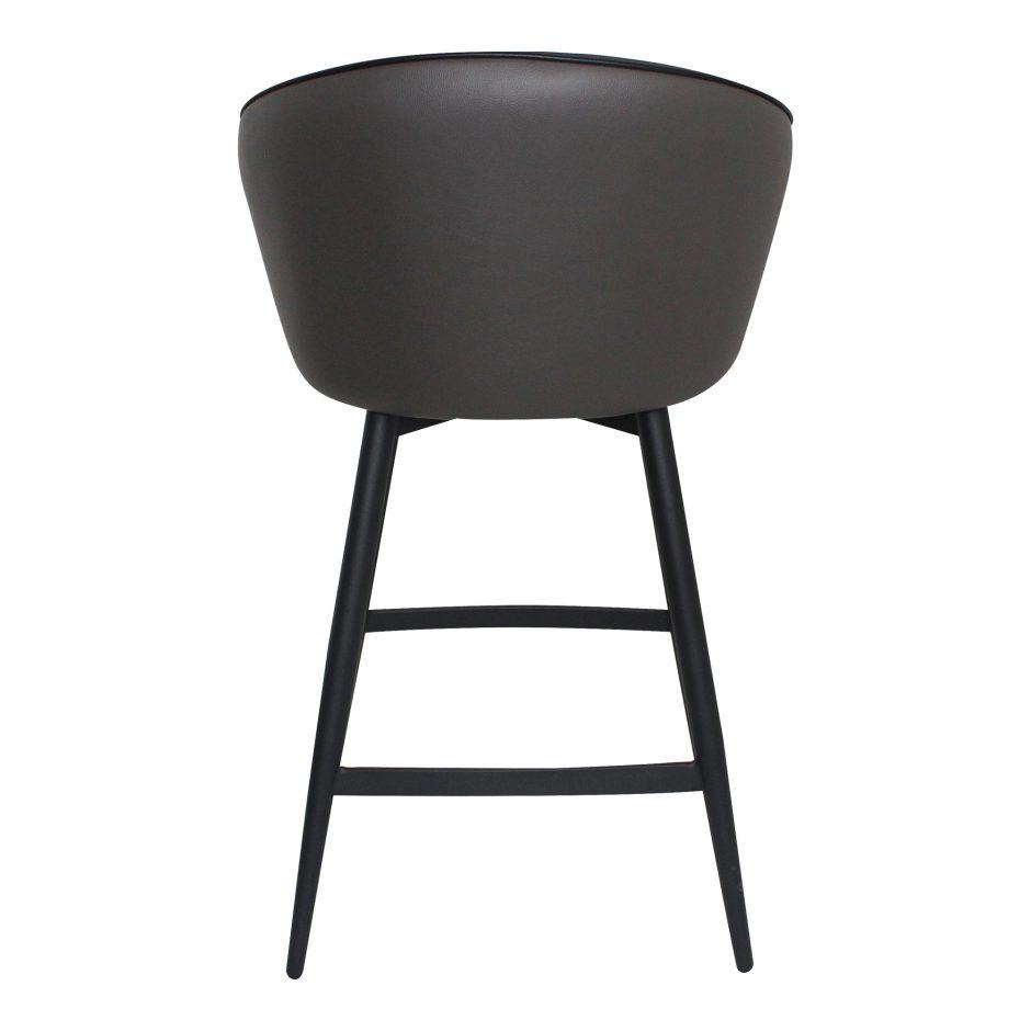 Webber Swivel Counter Stool Charcoal