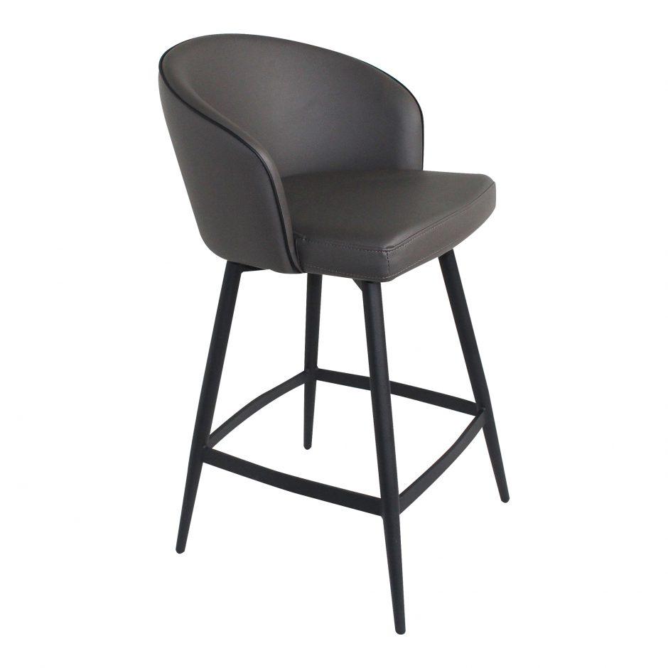 Webber Swivel Counter Stool Charcoal