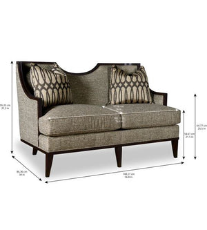 Harper Mineral Loveseat