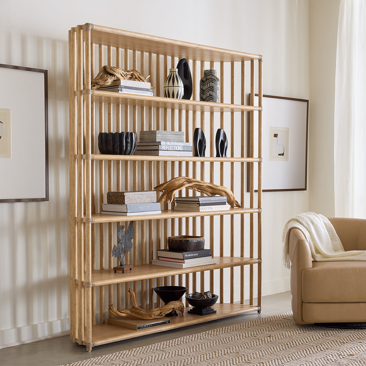 Retreat Slatted Bookcase