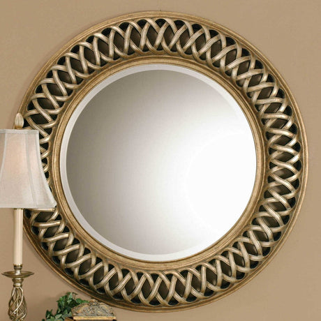 Alya Round Mirror