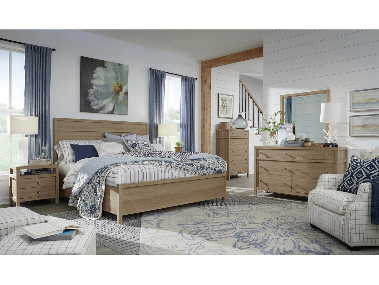 Wood Panel Bed SU