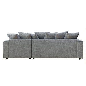 Discovery Farrington Grey 2-Piece Sectional Right Chaise