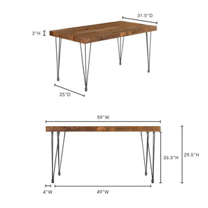 Boneta Dining Table Small Natural