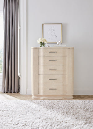 Nouveau Chic Five Drawer Chest