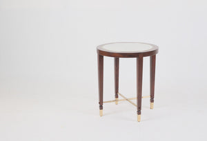 Diwan SILVER ROUND SIDE TABLE